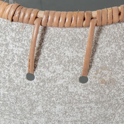 Set 2 jarrones blanco