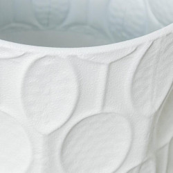 Set 4 maceteros blanco