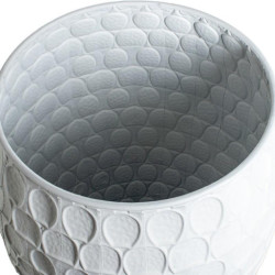 Set 2 jarrones blanco