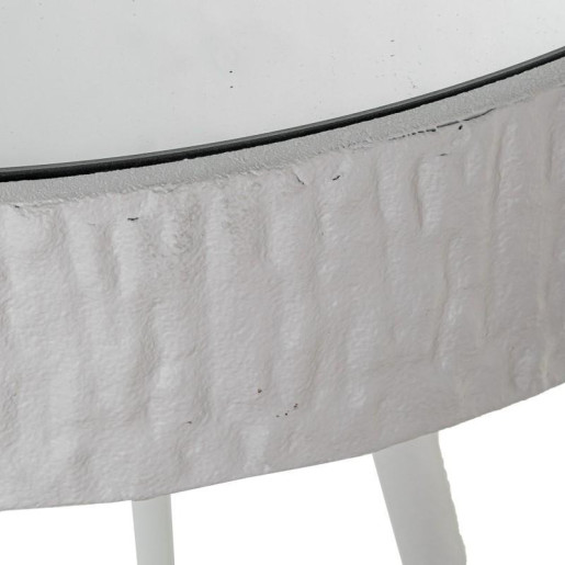 Set 2 mesas auxiliares blanco