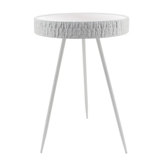 Set 2 mesas auxiliares blanco