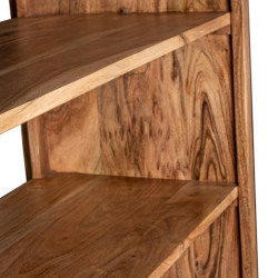 Mueble entrada natural y negro