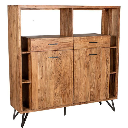 Mesa entrada natural y negro