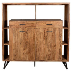 Mesa entrada natural y negro