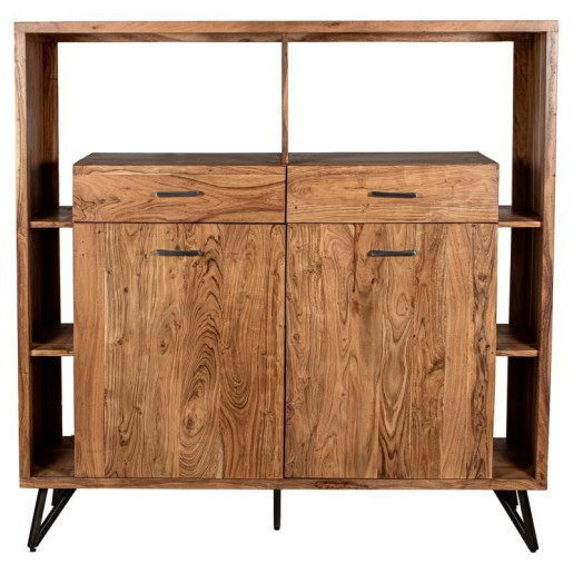 Mesa entrada natural y negro