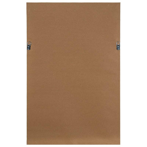 Cuadro lienzo marron y amarillo