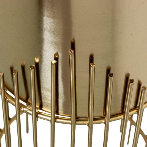 Set 4 maceteros dorado