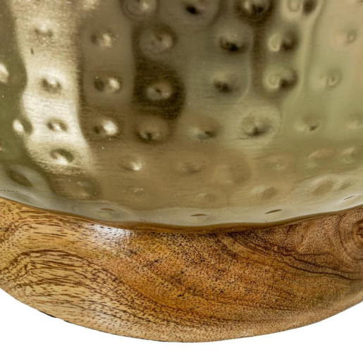 Set 2 maceteros dorado