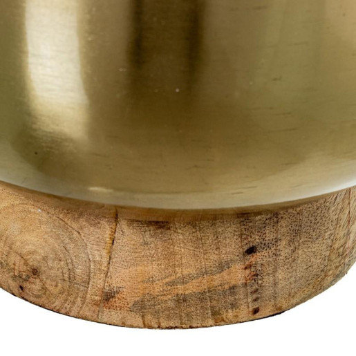 Set 2 maceteros dorado