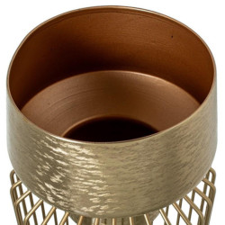 Set 3 maceteros dorado