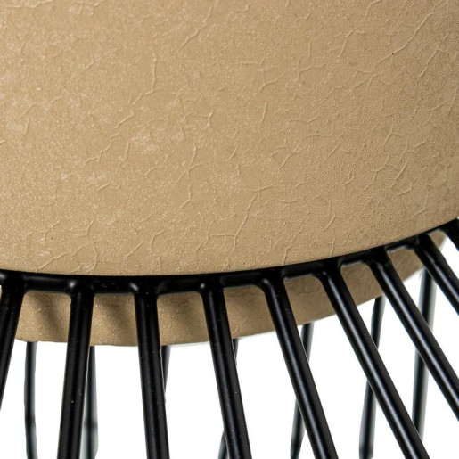 Set 3 maceteros beige y negro