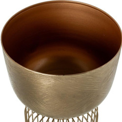 Set 2 maceteros dorado