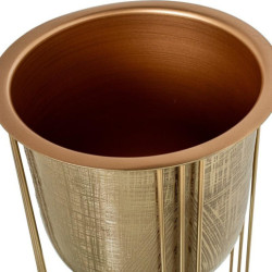 Set 2 maceteros dorado