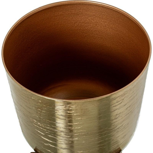 Set 2 maceteros dorado