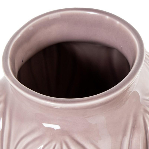Jarron rosa palo brillo