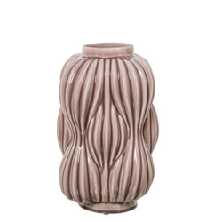 Jarron rosa palo brillo