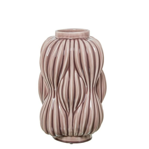 Jarron rosa palo brillo