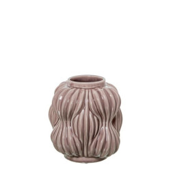 Jarron rosa palo brillo