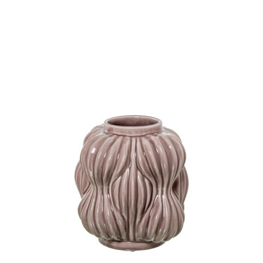 Jarron rosa palo brillo