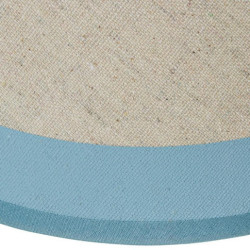 Pantalla lampara crudo y celeste