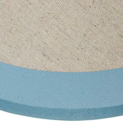 Pantalla lampara crudo y celeste