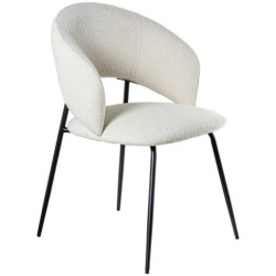 Set 2 sillas beige y negro