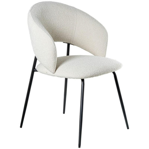 Set 2 sillas beige y negro