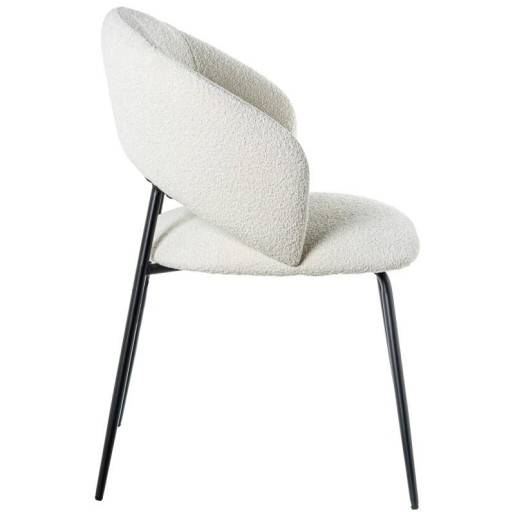 Set 2 sillas beige y negro