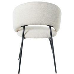 Set 2 sillas beige y negro