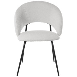 Set 2 sillas beige y negro