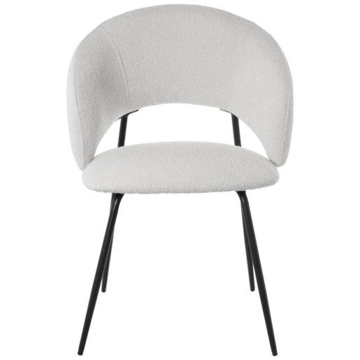 Set 2 sillas beige y negro