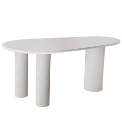 Mesa comedor crema