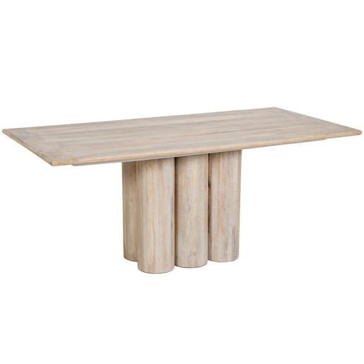 Mesa comedor beige
