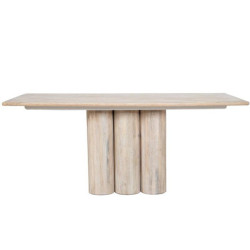 Mesa comedor beige