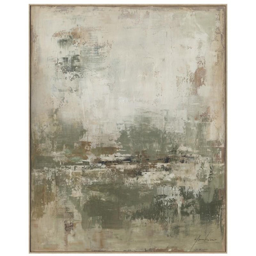 Cuadro lienzo grises