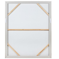 Cuadro lienzo beig, marron y negro