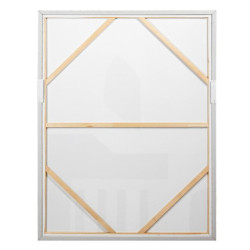 Cuadro lienzo verde y negro y gris