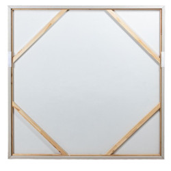 Cuadro lienzo blanco, negro y gris