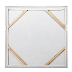 Cuadro lienzo beige y negro