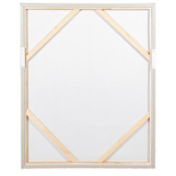 Cuadro lienzo beige y gris