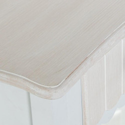 Mesa entrada blanco y crema