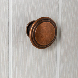 Mesa entrada blanco y crema