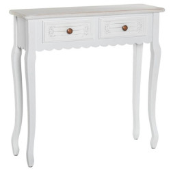 Mesa entrada blanco decape