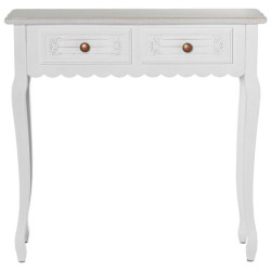 Mesa entrada blanco decape