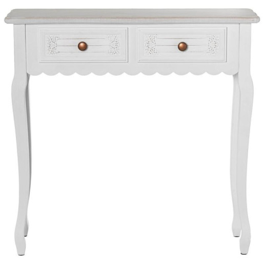 Mesa entrada blanco decape