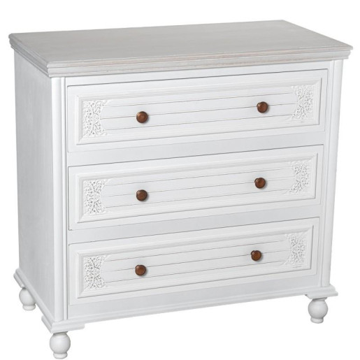 Comoda blanco decape