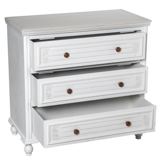 Comoda blanco decape