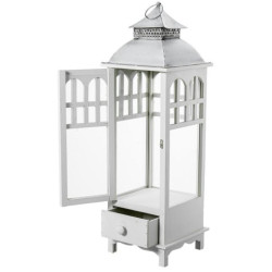 Set 3 faroles blanco