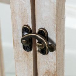 Set 3 faroles natural y gris