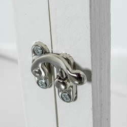 Set 3 faroles blanco y gris